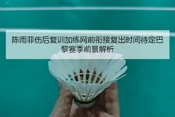 陈雨菲伤后复训加练网前衔接复出时间待定巴黎赛季前景解析